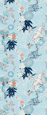 Store enrouleur Nature bleue