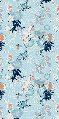 Store enrouleur Nature bleue