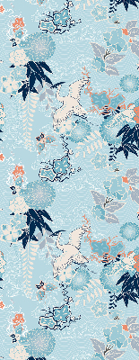 Store enrouleur Nature bleue