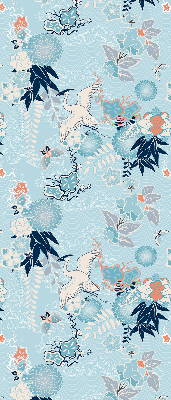 Store enrouleur Nature bleue