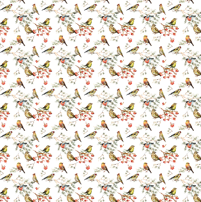 Store intérieur Oiseaux sur les branches
