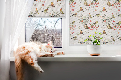Store intérieur Oiseaux sur les branches