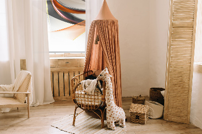 Store intérieur Motif de ligne orange