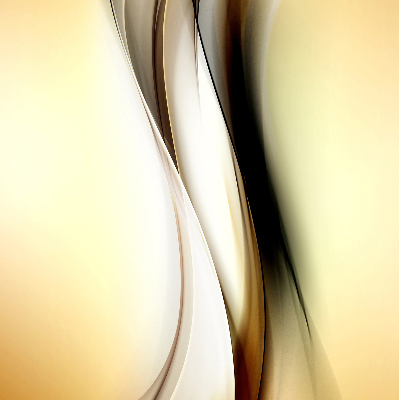 Store enrouleur Abstraction jaune