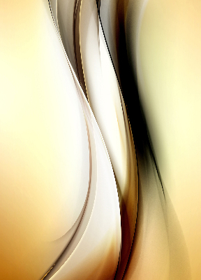 Store enrouleur Abstraction jaune