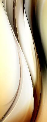 Store enrouleur Abstraction jaune