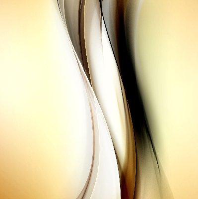 Store enrouleur Abstraction jaune