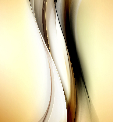 Store enrouleur Abstraction jaune