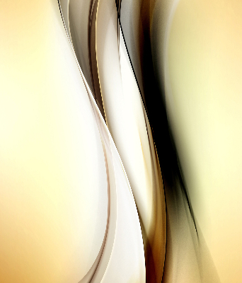 Store enrouleur Abstraction jaune