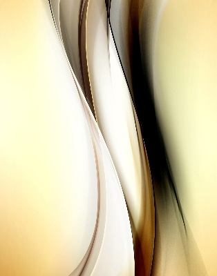 Store enrouleur Abstraction jaune