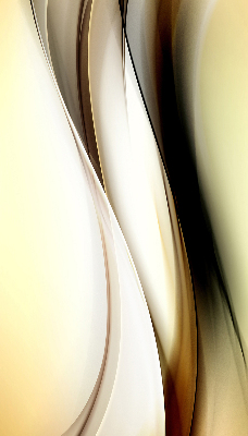 Store enrouleur Abstraction jaune