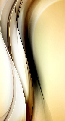 Store enrouleur Abstraction jaune