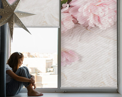 Store enrouleur Fleurs