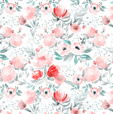 Store enrouleur Coquelicot rose