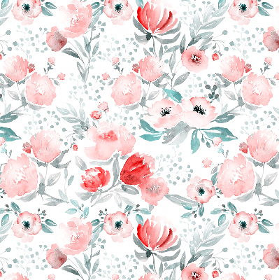 Store enrouleur Coquelicot rose
