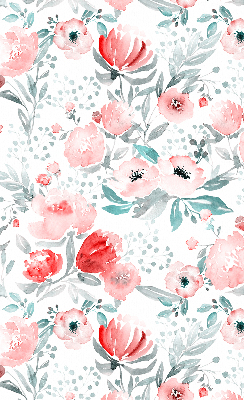 Store enrouleur Coquelicot rose