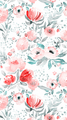 Store enrouleur Coquelicot rose