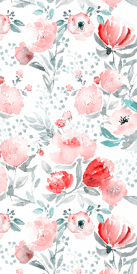 Store enrouleur Coquelicot rose
