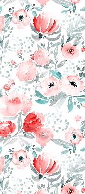 Store enrouleur Coquelicot rose