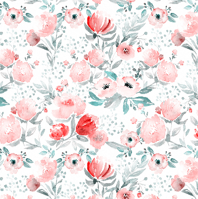Store enrouleur Coquelicot rose