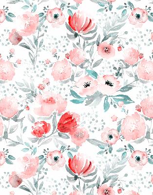 Store enrouleur Coquelicot rose