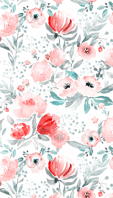 Store enrouleur Coquelicot rose