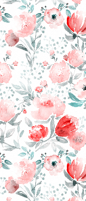 Store enrouleur Coquelicot rose