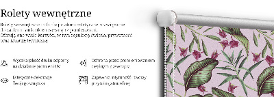 Store intérieur Feuilles tropicales
