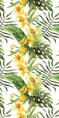 Store enrouleur Fleur jaune