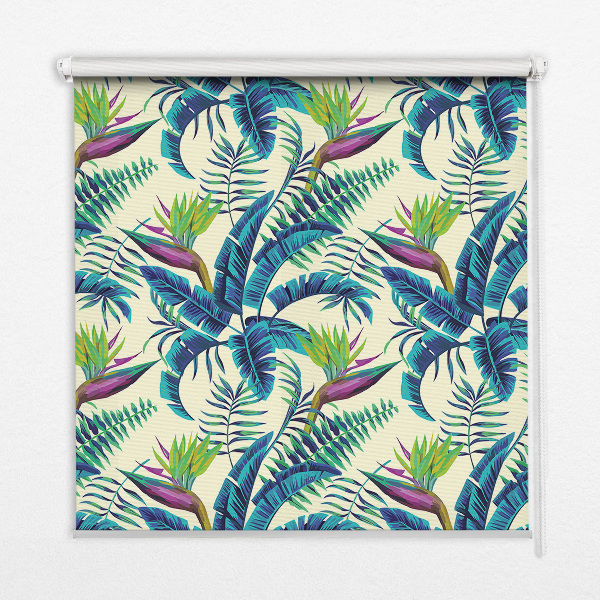 Store enrouleur Plantes tropicales