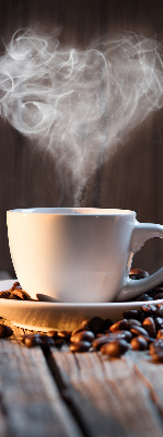 Store intérieur Une tasse de café