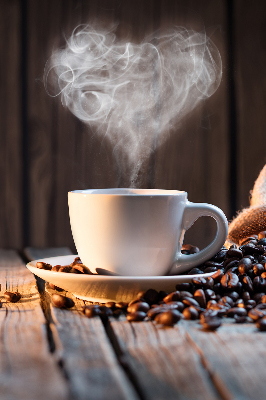 Store intérieur Une tasse de café
