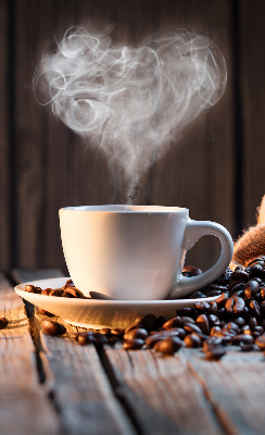 Store intérieur Une tasse de café