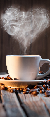 Store intérieur Une tasse de café