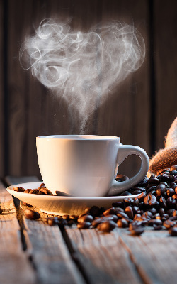 Store intérieur Une tasse de café