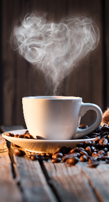 Store intérieur Une tasse de café
