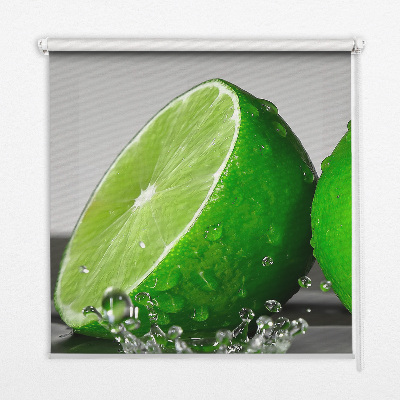 Store enrouleur Citrons verts dans l'eau
