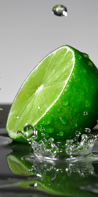 Store enrouleur Citrons verts dans l'eau