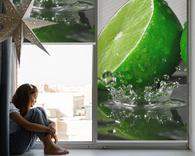 Store enrouleur Citrons verts dans l'eau