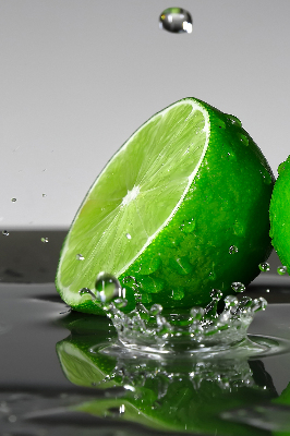 Store enrouleur Citrons verts dans l'eau