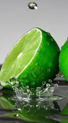 Store enrouleur Citrons verts dans l'eau