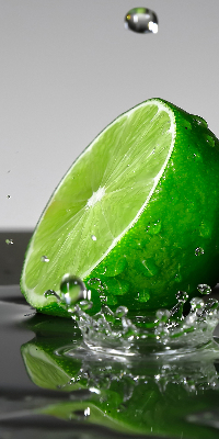 Store enrouleur Citrons verts dans l'eau