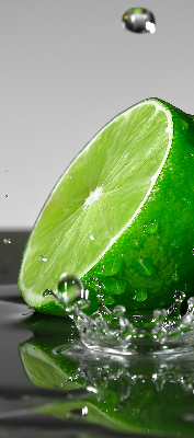 Store enrouleur Citrons verts dans l'eau