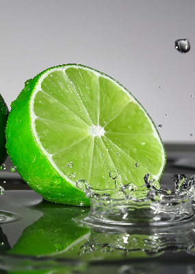 Store enrouleur Citrons verts dans l'eau