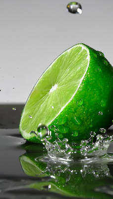 Store enrouleur Citrons verts dans l'eau