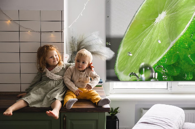 Store enrouleur Citrons verts dans l'eau