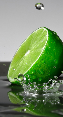 Store enrouleur Citrons verts dans l'eau