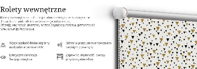 Store enrouleur Triangles