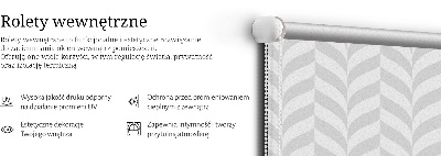 Store intérieur Chevrons gris