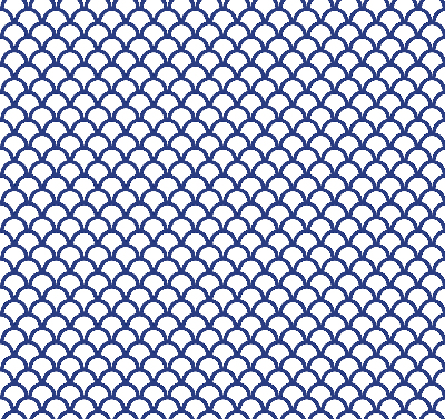 Store enrouleur Écailles bleues